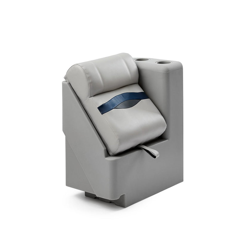 DeckMate Premium Right Lean Back Boat Seat profile