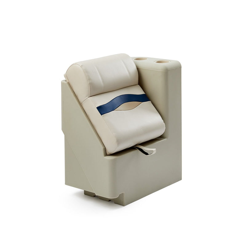 DeckMate Premium Right Lean Back Boat Seat profile