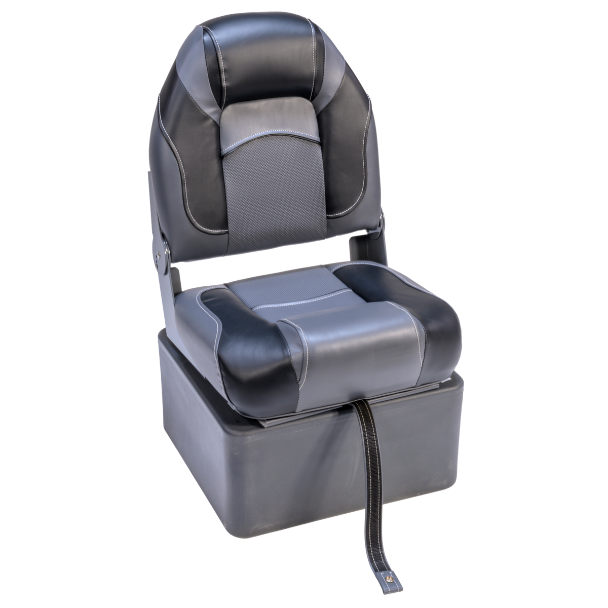 custom fishing seat box seats Hinge Mount High Back Seats With Seat Box
