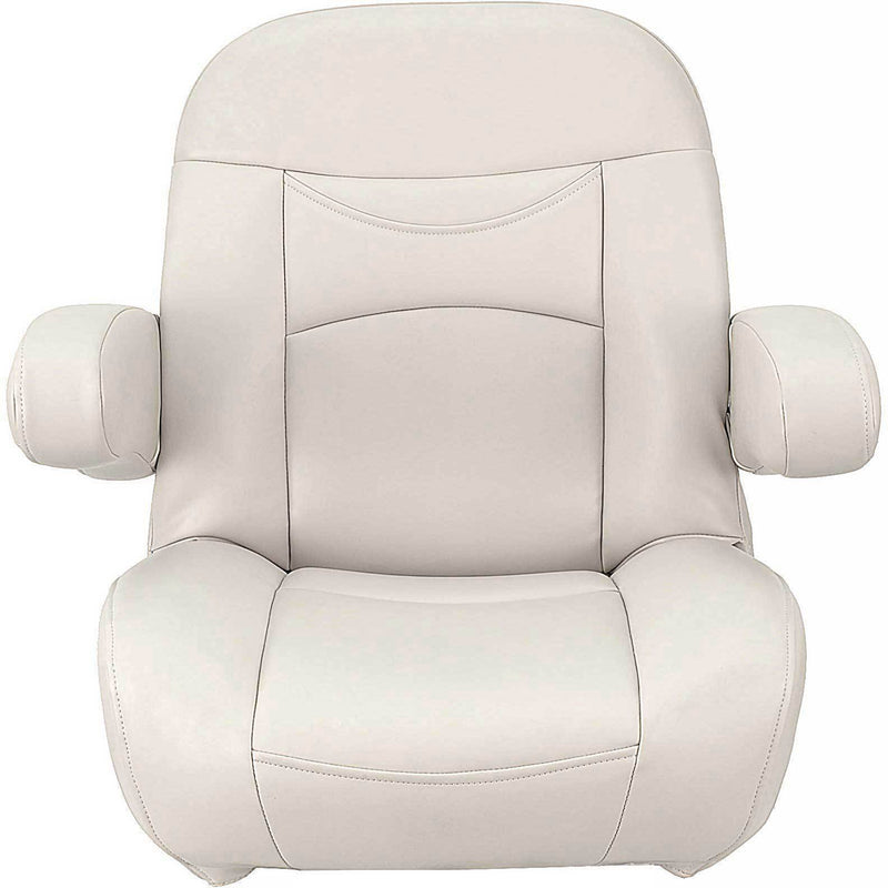 Low Back Helm Chair Boat Seat Marine Grade Vinyl For Sale