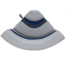 DeckMate Pontoon Boat Rounded Corner Seat top down 