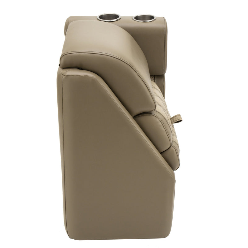 DeckMate Luxury Lean Back Seat closed profile