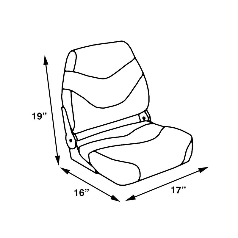 Plush Folding Fishing Seats