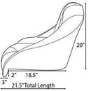 Ranger Bass Boat Seats with Center Storage Console