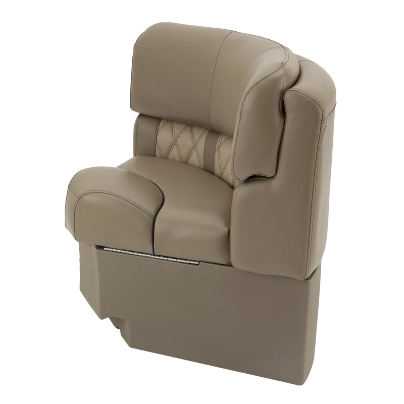 DeckMate Luxury Radius Corner Seat profile closed