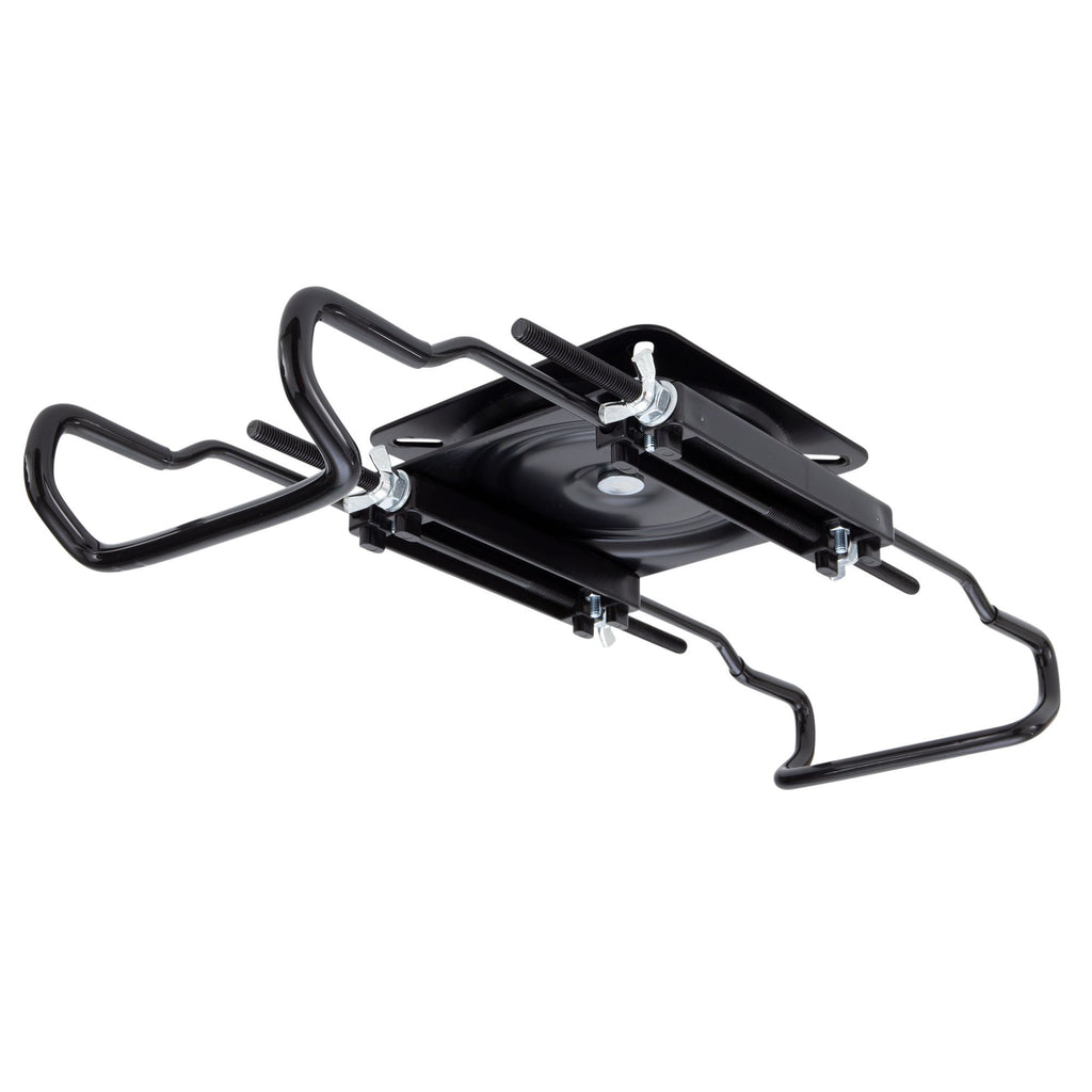 Pair Of Clamp-On Boat Seat Swivel Mounts - Adjustable For Tinny Bench Seats