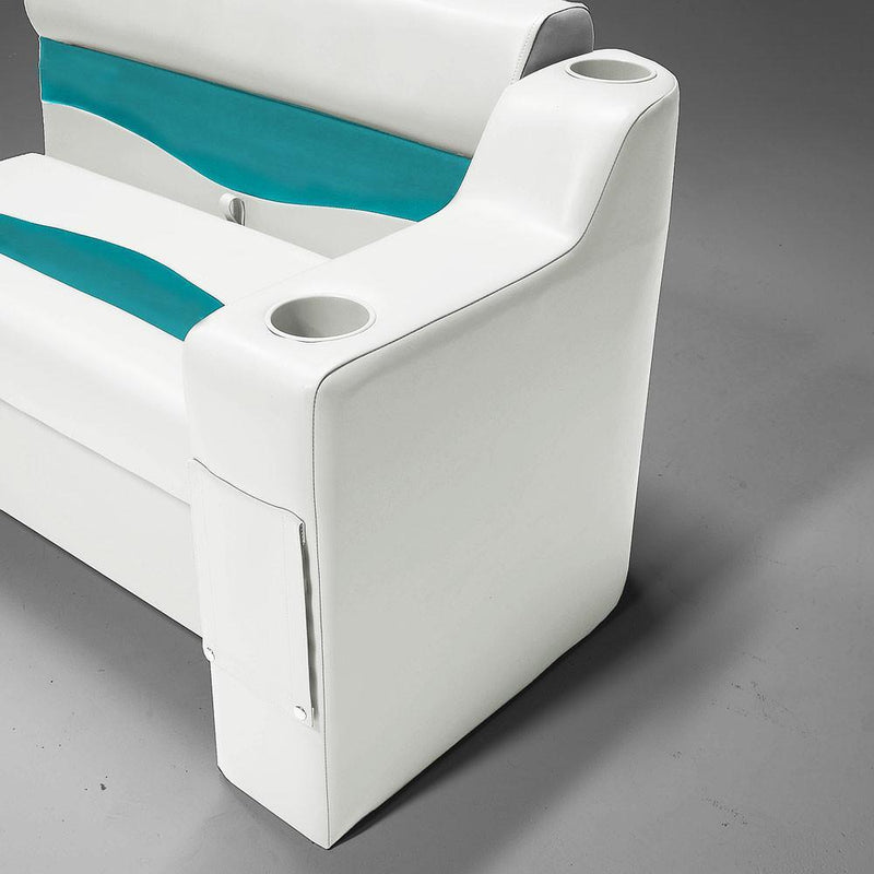 Left side pontoon boat seat arm rest