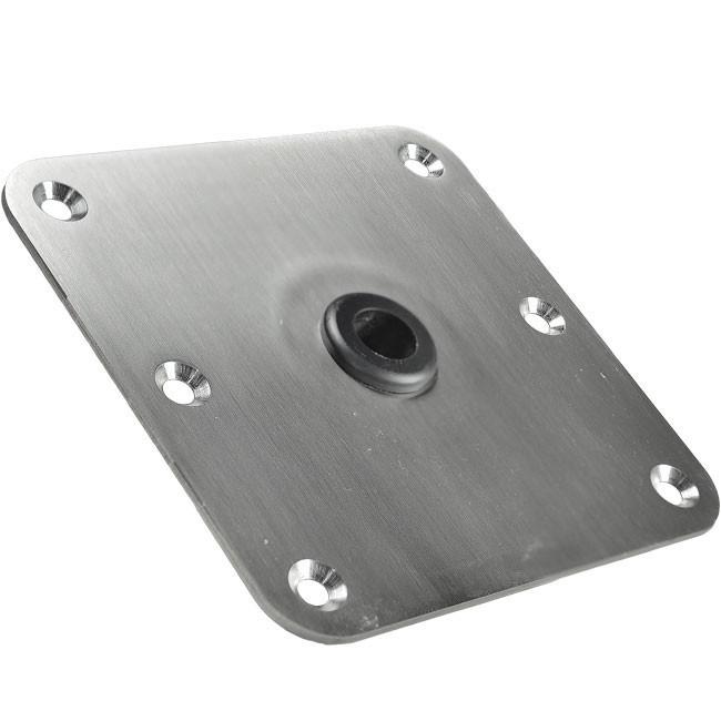 stainless steel pedestal floor plate