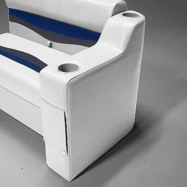 Left side pontoon boat seat arm rest