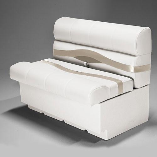 Ivory, Tan & Beige Pontoon Boat Seats