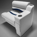 Left side pontoon boat seat arm rest