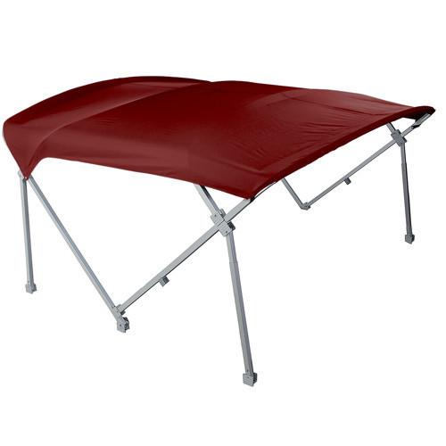 Burgundy heavy duty pontoon boat tops 8'6 W x 10' L