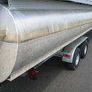 how to clean dirty pontoon tubes