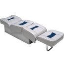 Boat Lounge Seat Extends From One Side.