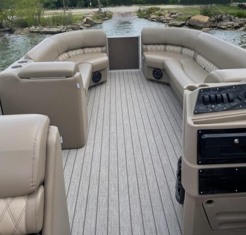 28" Corner Luxury Pontoon Boat Seats