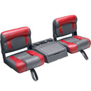 52" Low Back Bench Seat with Storage Console