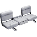 52" Low Back Bench Seat with Storage Console