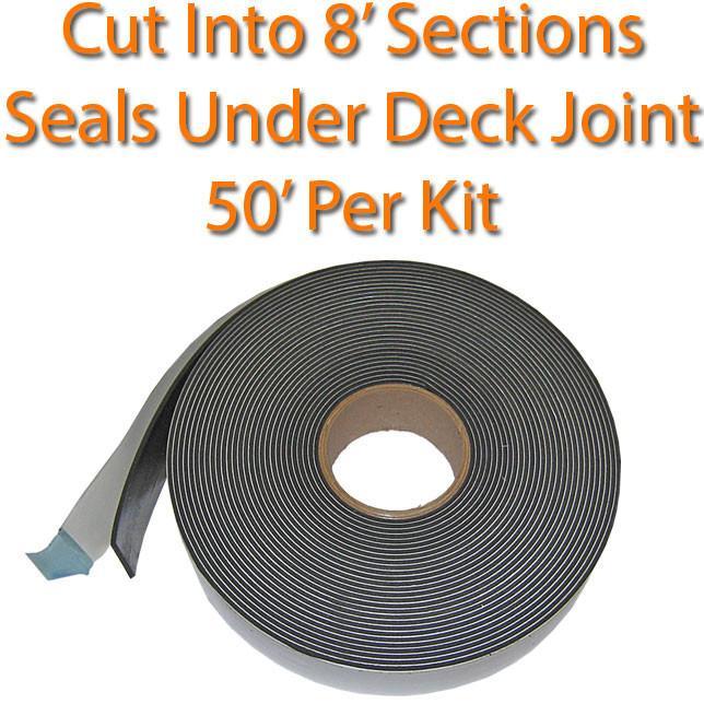 DeckMate Woven Vinyl Pontoon Deck Kit deck seam tape