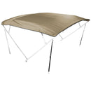 Economy Pontoon Bimini Tops with Boot (Fits 8' W Pontoons)