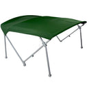 Green heavy duty pontoon canopies
