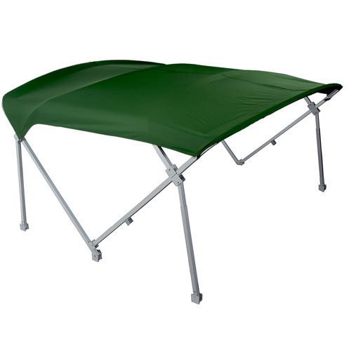 Green heavy duty pontoon canopies 8'6 W x 10' L