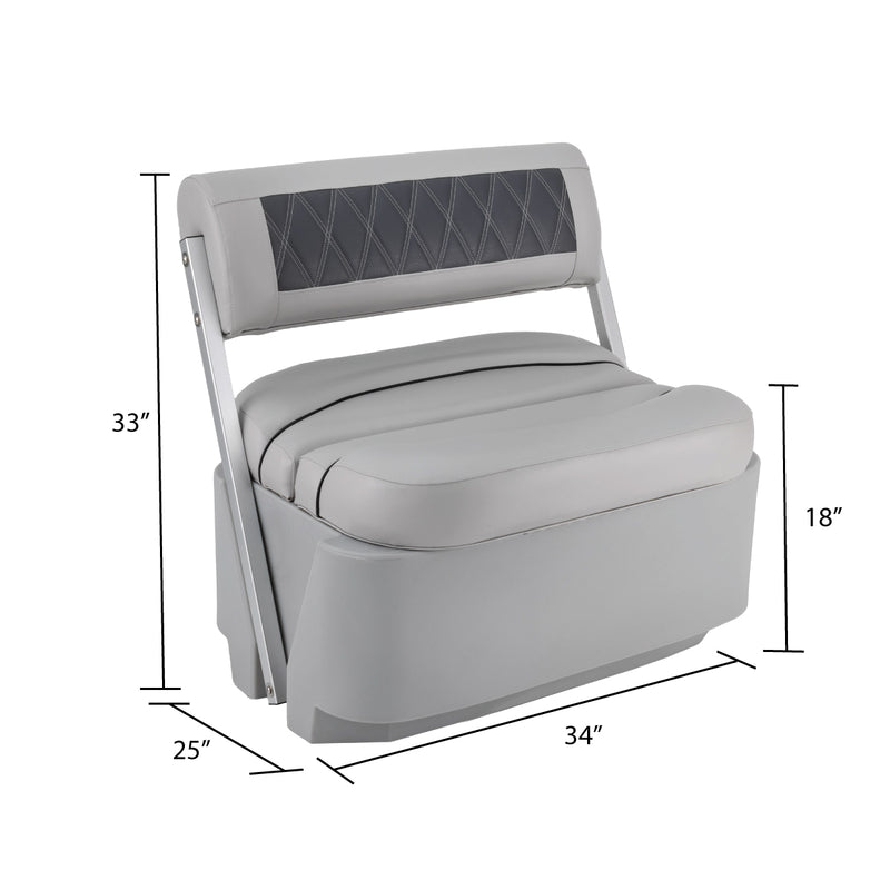 Luxury Flip Flop Pontoon Boat Seats