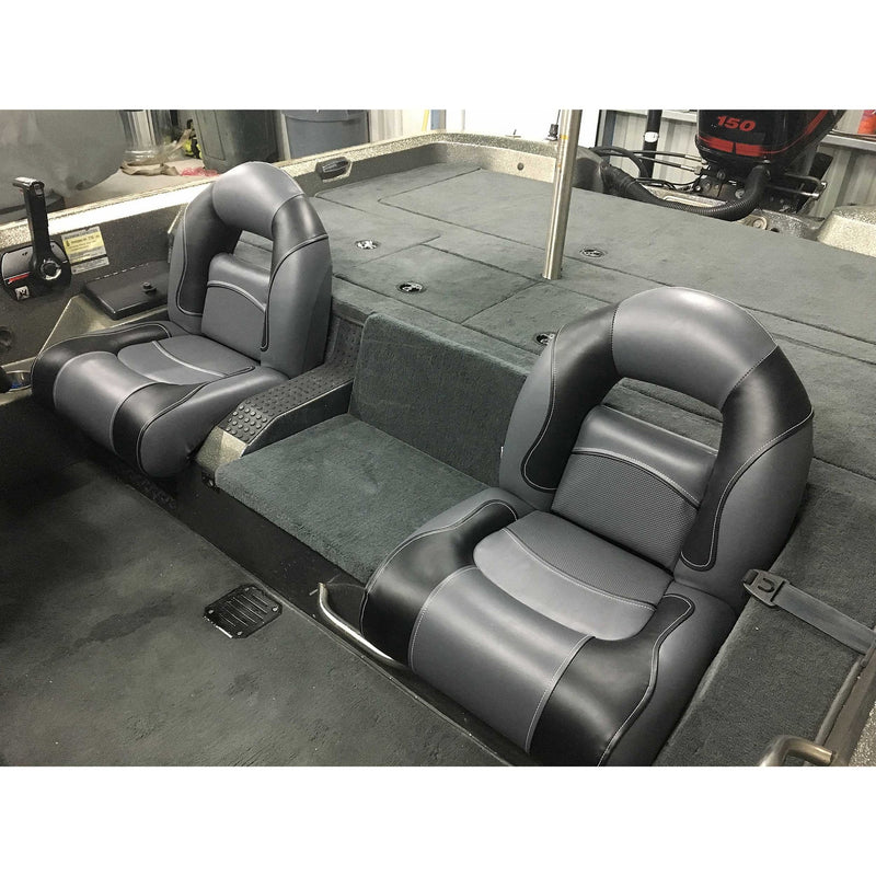 4 PIECE COMPACT BASS BOAT SEATS (SET OF 2)