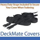 20' - 22' Gray Pontoon Boat Covers
