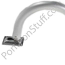 Pontoon ladder attachment hardware