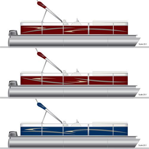 Pontoon Labels Pontoon Graphics & Decal Kit