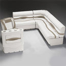 Ivory, Tan & Beige Pontoon Boat Seats