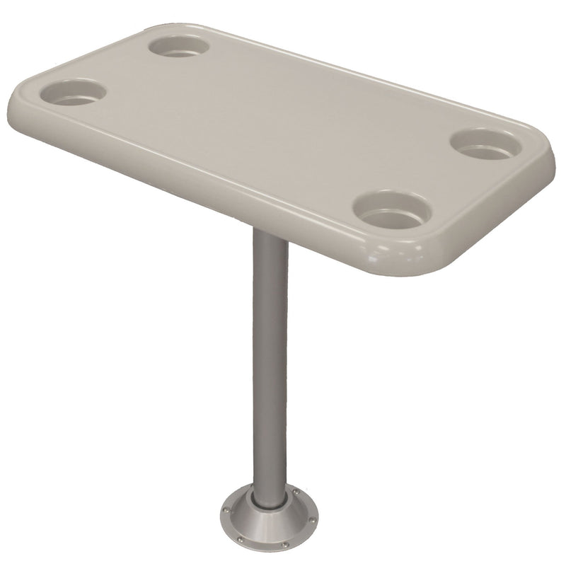 Rectangle Pontoon Boat Table Kit