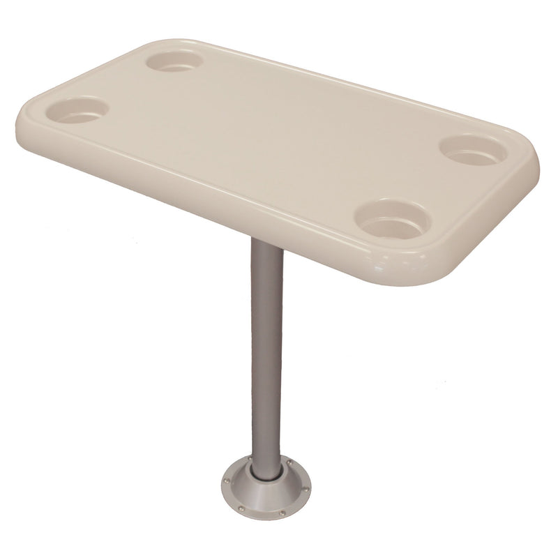 Rectangle Pontoon Boat Table Kit