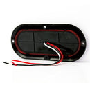 6" Red Oval Pontoon Trailer Light