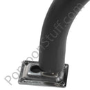 Pontoon ladder attachment hardware